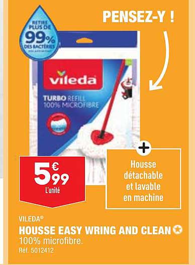 housse easy wring and clean vileda