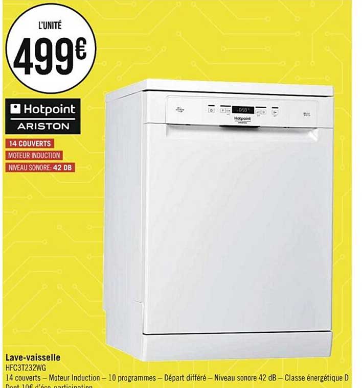 lave-vaisselle hotpoint ariston