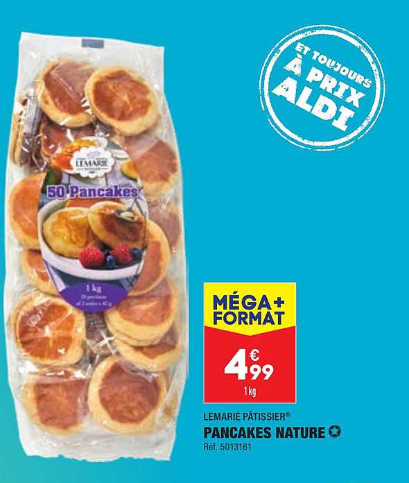 pancakes nature lemarié pâtissier