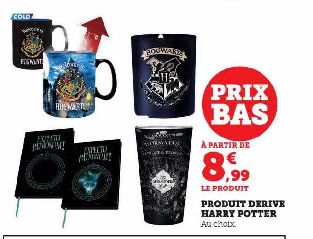 produit derivé harry potter
