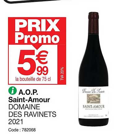 a.o.p. saint-amour domaine des ravinets 2021