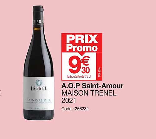 a.o.p. saint-amour maison trenel 2021