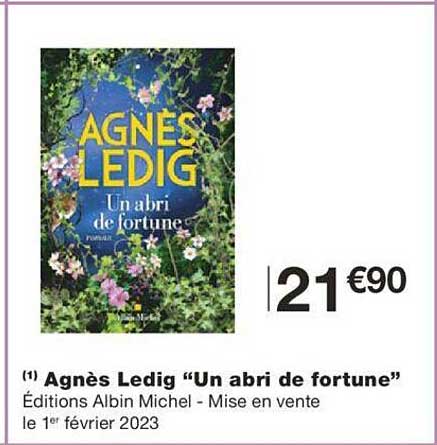 agnès ledig "un abri de fortune"