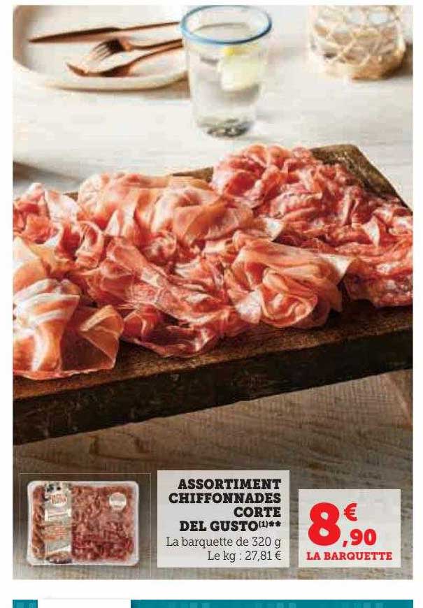 Assortiment Chiffonnades Corte Del Gusto