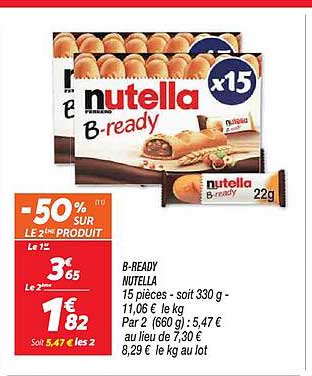 b-ready nutella