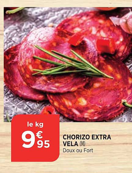chorizo extra vela
