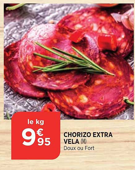 Chorizo Extra Vela
