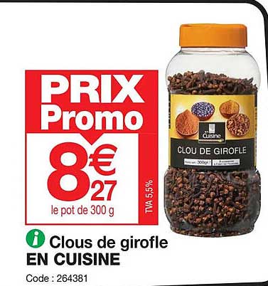 clous de girofle en cuisine