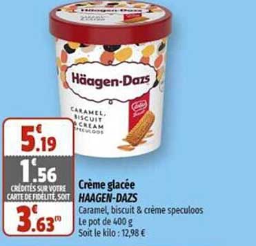 crème glacée häagen-dazs