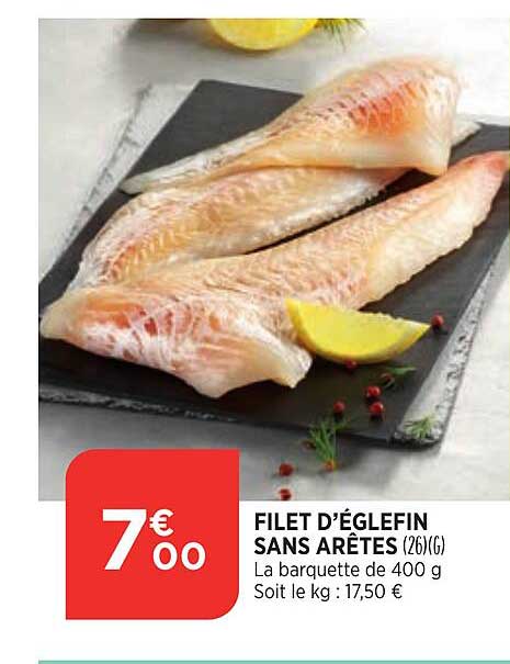 Filet D'églefin Sans Arêtes