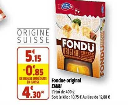 Fondue Original Emmi