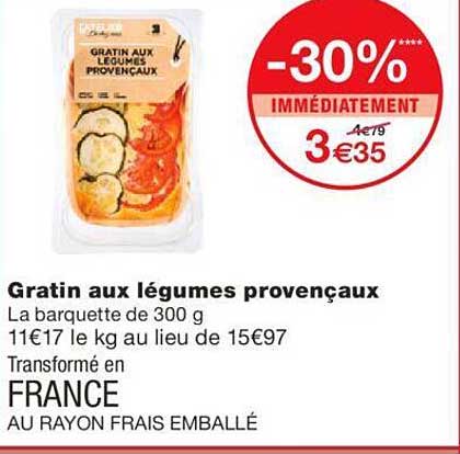 gratin aux légumes provençaux