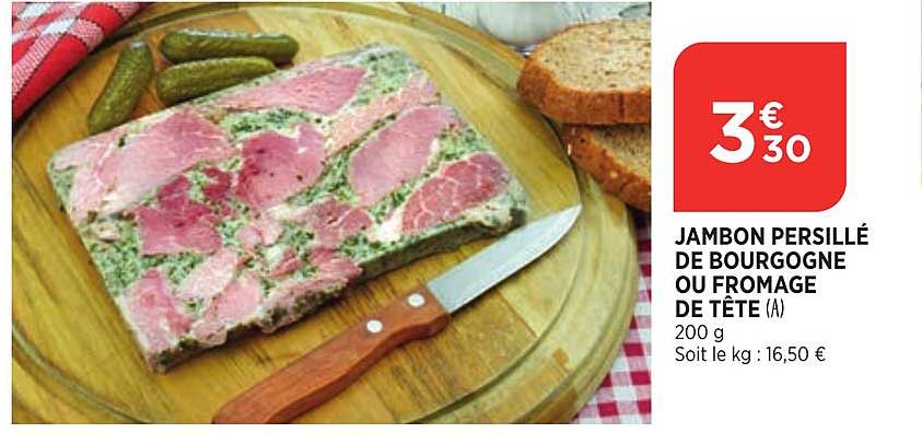 Jambon Persillé De Bourgogne Ou Fromage De Tête