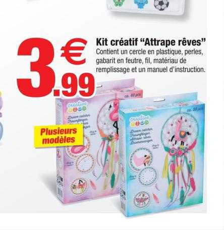 kit créatif "attrape rêves"