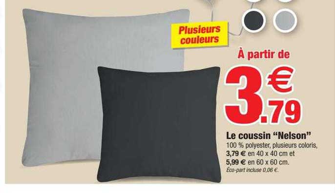 le coussin "nelson"