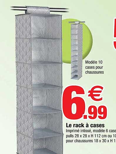 le rack à cases