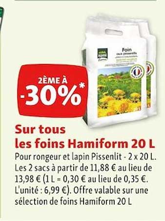 les foins hamiform 20l