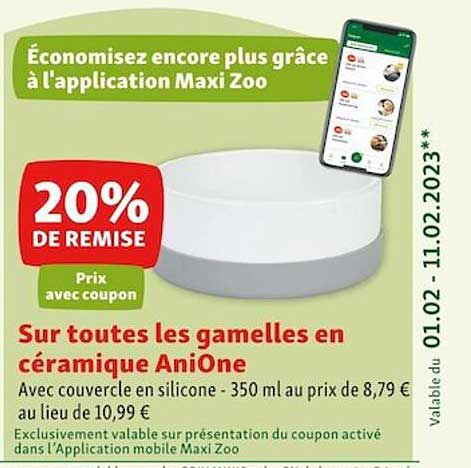 les gamelles en céramique anione