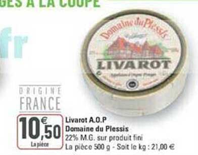 livarot a.o.p. domaine du plessis