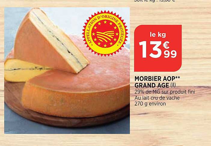 Morbier Aop Grand âge