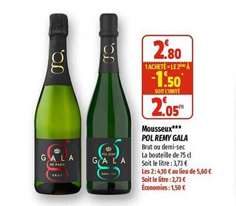 mousseux pol remy gala
