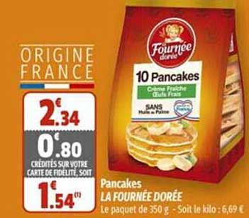 pancakes la fournée dorée