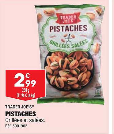 pistaches trader joe's