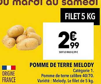 Pomme De Terre Melody