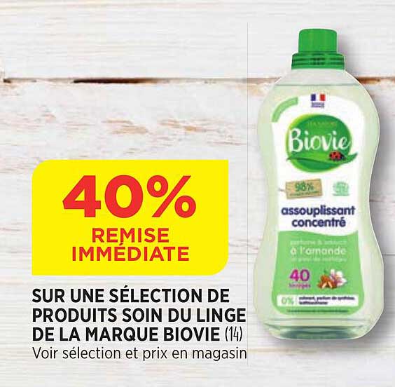 Produits Soin Du Linge De La Marque Biovie