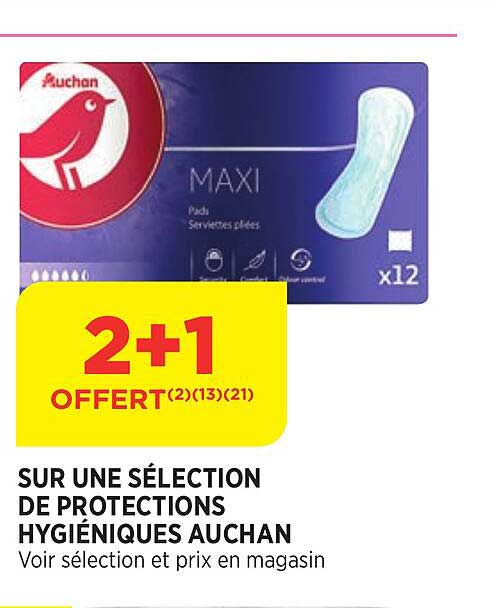 protections hygiéniques auchan
