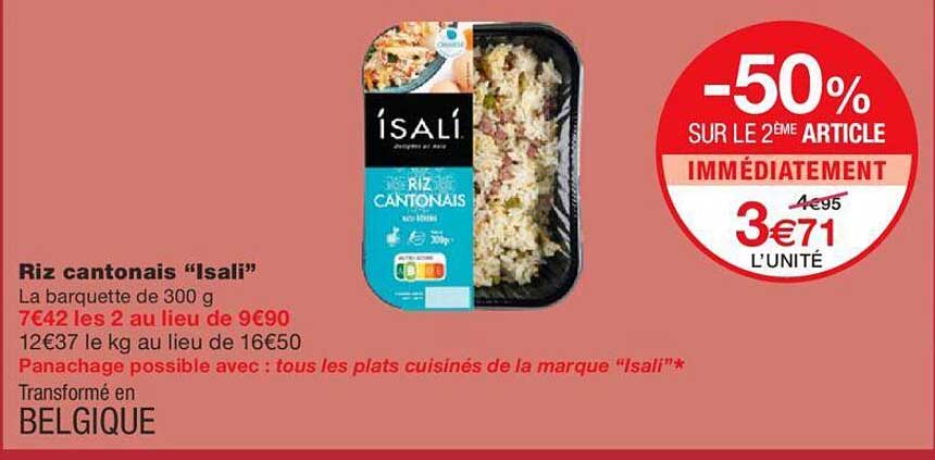 riz cantonais "isali"