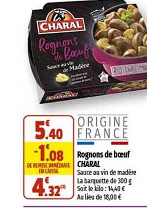 Rognons De Bœuf Charal