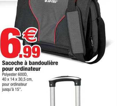 Sacoche à Bandoulière Pour Ordinateur