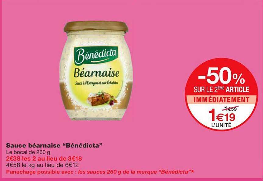 Sauce Béarnaise "bénédicta"