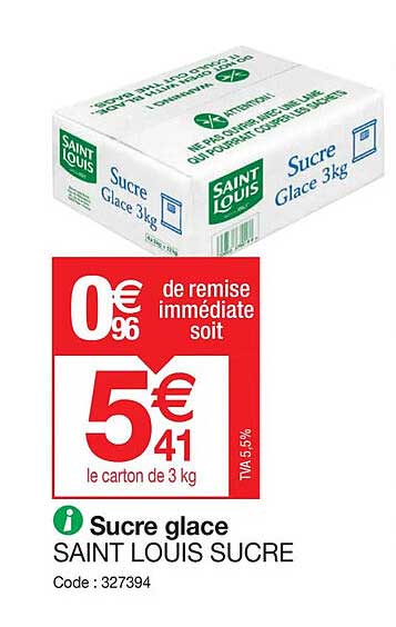 Sucre Glace Saint Louis Sucre