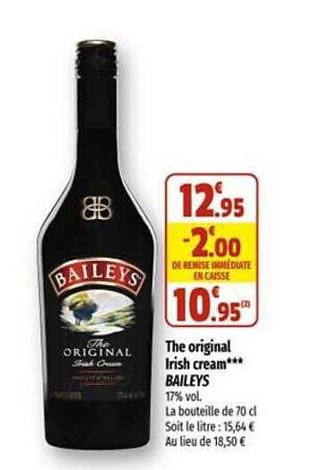the original irish cream baileys