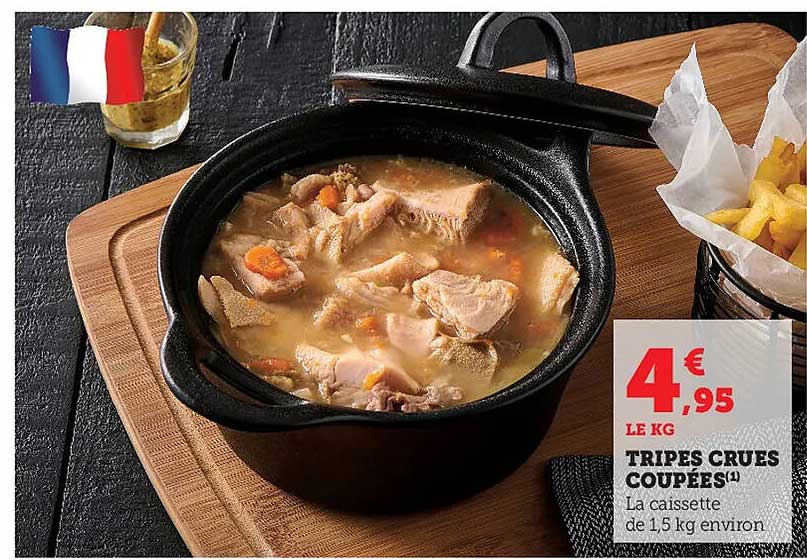 Tripes Crues Coupées