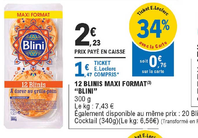 12 blinie maxi format "blini"