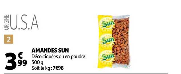 Amandes Sun
