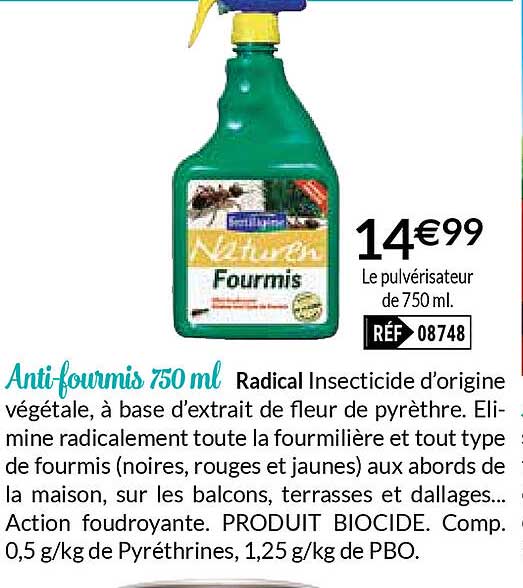 anti-fourmis 750 ml