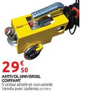 antivol universel coiffant