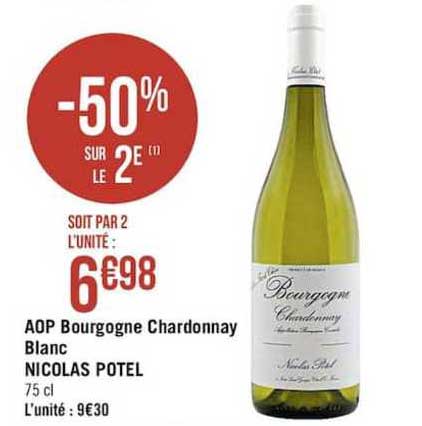 aop bourgogne chardonnay blanc nicolas potel