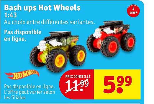 Bash Ups Hot Wheels
