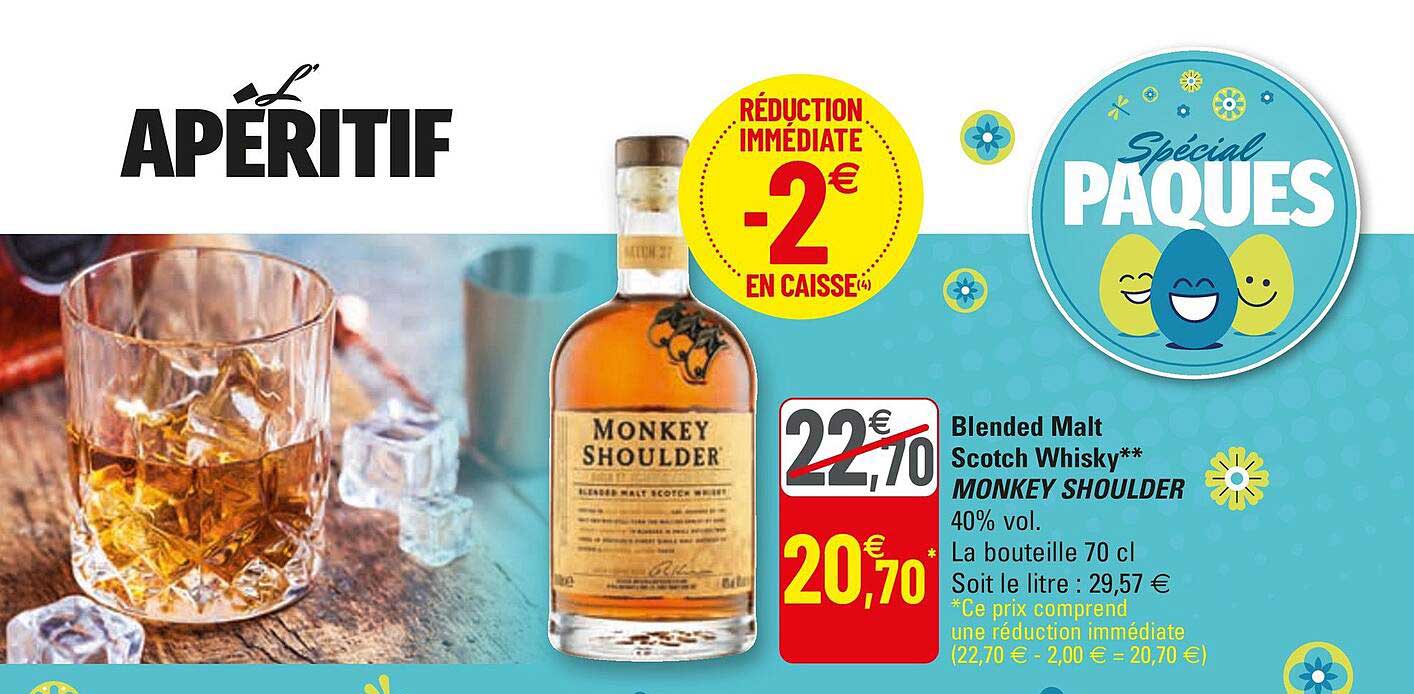 blended malt scotch whisky monkey shoulder