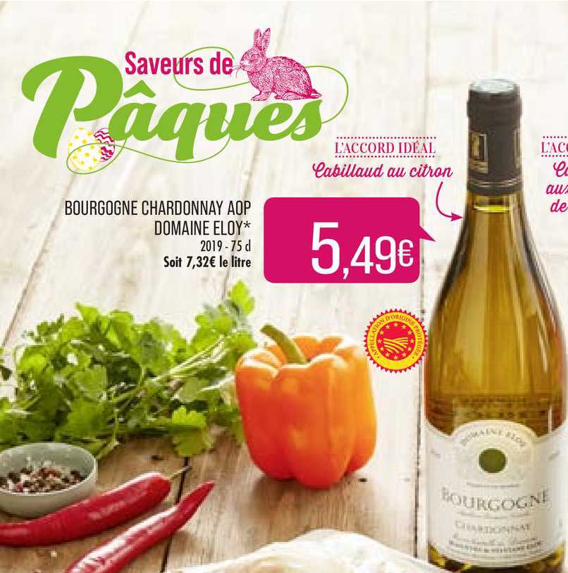 bourgogne chardonnay aop domaine eloy 2019