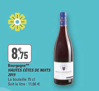 bourgogne hautes côtes de nuits 2019