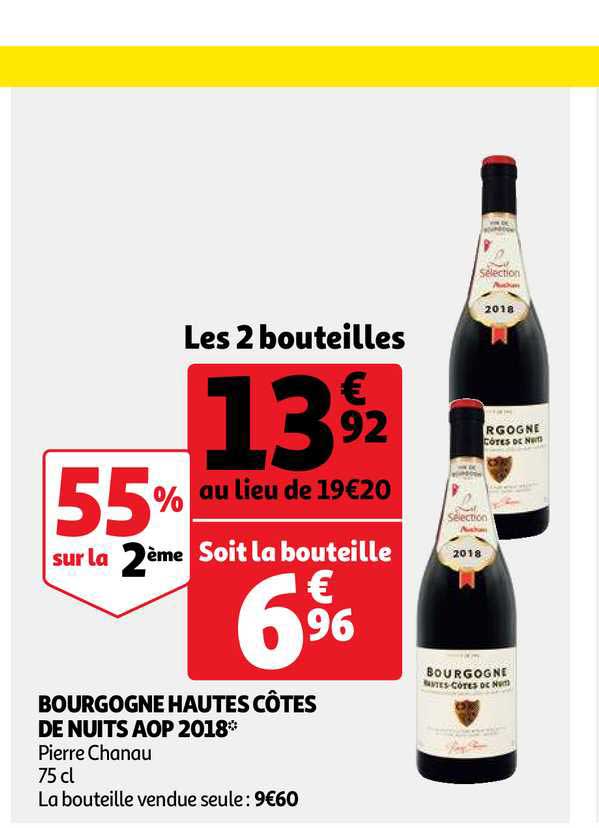 bourgogne hautes côtes de nuits aop 2018 pierre chanau