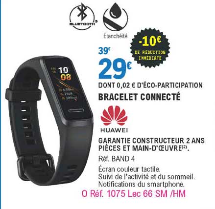 bracelet connecté huawei