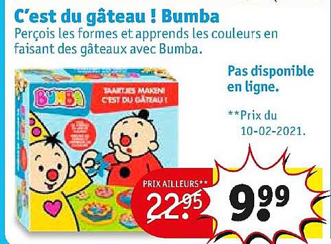 c'est du gâteau ! bumba