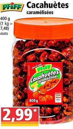Cacahuètes Caramélisées Pfiff